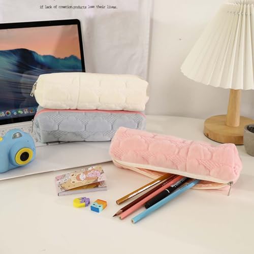 Image of Small Pencil Pouch Makeup Cloud Pen Bag Women Office Stationery Comestic Bag