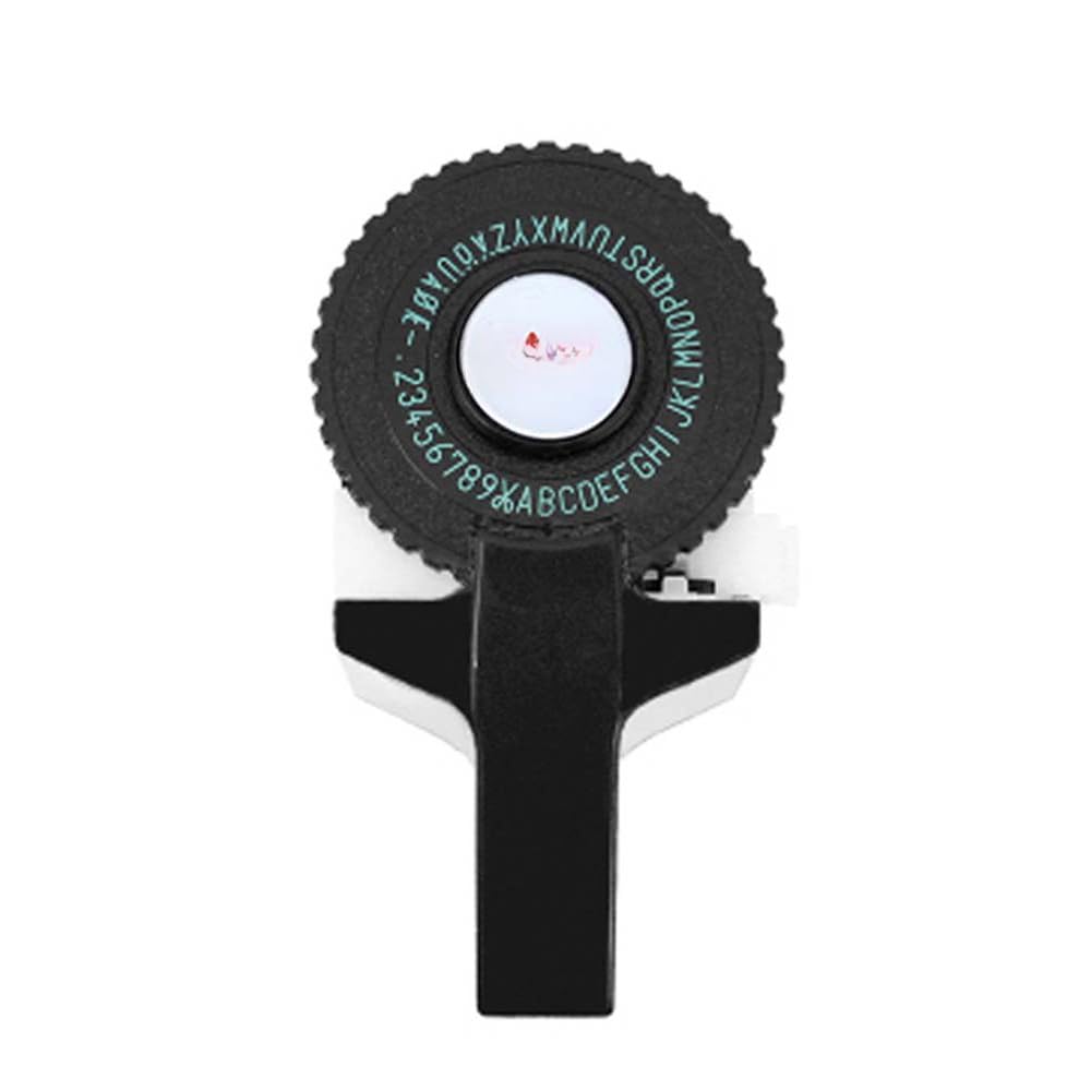 Portable Manual Label Maker DIY 3D Embossing Writer Printer with Plastic PVC Tapes Handheld Lettering Machine