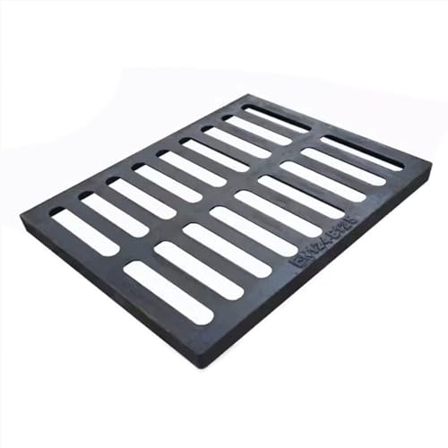 Grille de caniveau robuste pour allée et bassin de rétention d'eau pluviale