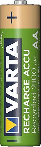 VARTA Recharge Accu gerecycled (oplaadbaar, ready-to-use voorgeladen AA Mignon Ni-MH batterij (2100 mAh), van 11… - Afbeelding 4