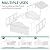 20x20ft Party Tent Outdoor Wedding Tent Heavy Duty Large Canopy Carport with Removable Sidewalls for Parties, Wedding, Outdoor Events