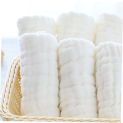 Kisangel 6pcs Muslin Burp Cloths Cotton Soft and Breathable Reusable Pee Pads for Newborn Boys for Daily Use and Shower4