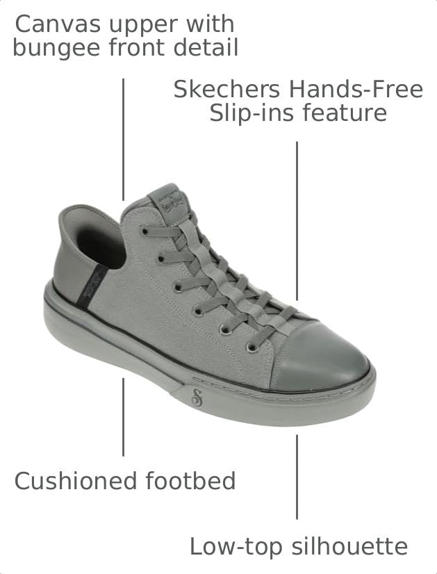 Image of Skechers Men's Snoop Dogg: Snoop ONE-BOSS Life Canvas Hands Free Slip-Ins Sneaker