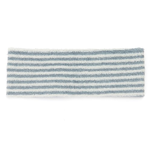 MUJI Stretch Headband for Shower,Cosmetic,Face washing [ blue stripe - slim ]