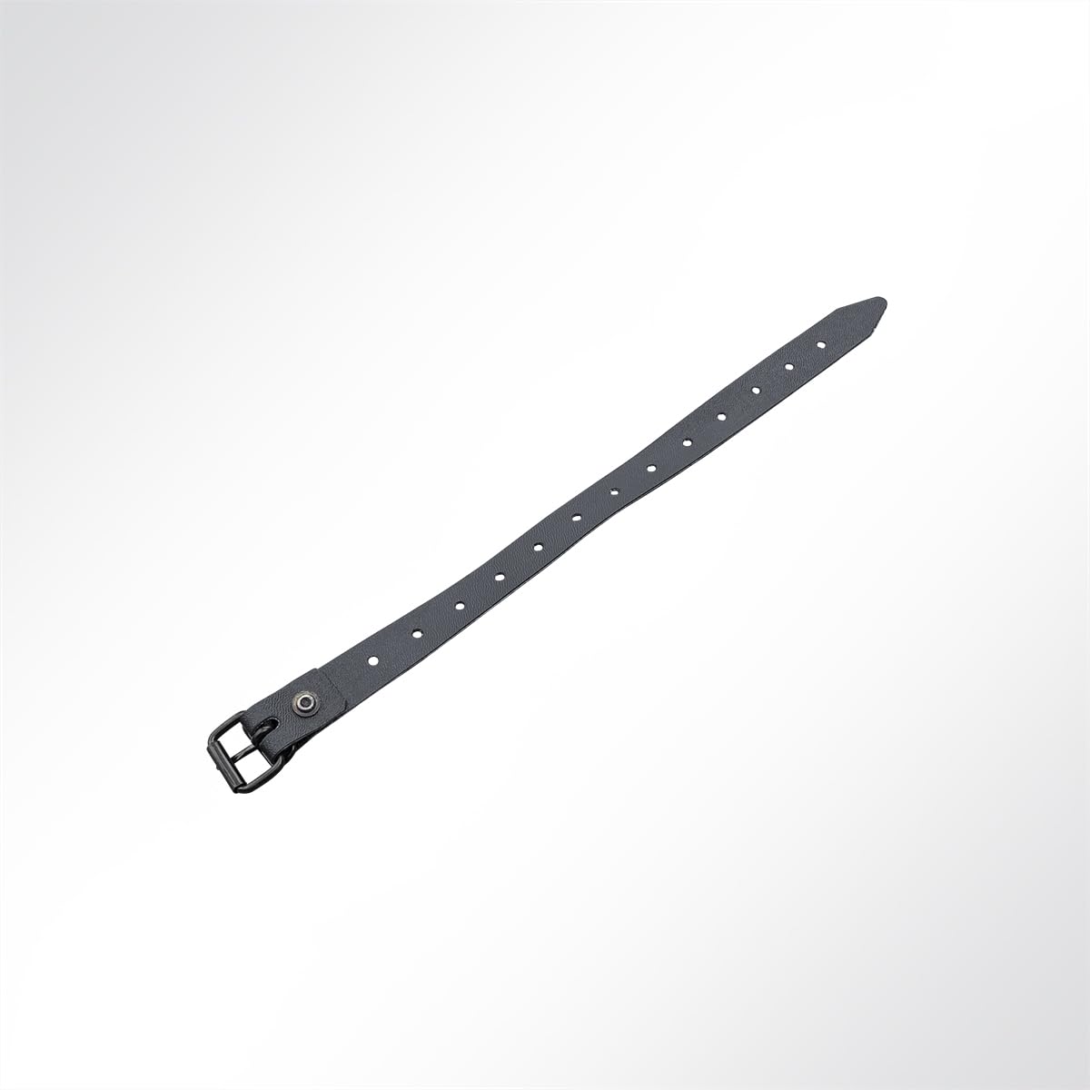 Schnallriemen mit Rollschnalle für Planen schwarz, Länge 350mm VE 10 Stück