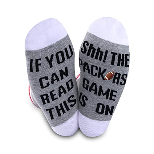 GJTIM American Football Gift Soccer Fans Gift Funny Birthday Present Novelty Football Socks