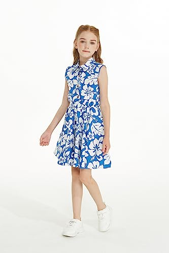 Image of Hawaii Hangover Family Matching Clothes, Classic Vintage Hibiscus Blue | Family matching Hawaiian outfits, Classic Vintage Hibiscus Blue, 100% cotton, machine washable, tropical floral print, luaus
