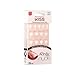 Kiss Salon Acrylic Nude French 28 Count Medium Length Flat (Pack of 2)