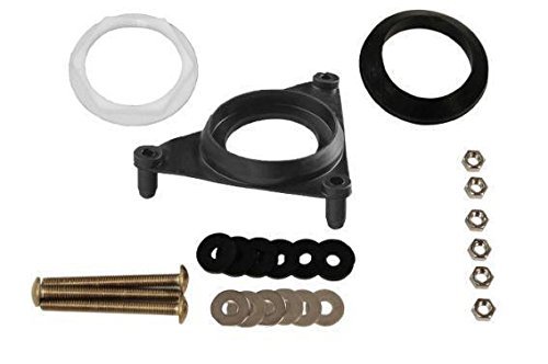 Complete Kit for Kohler GP51487-W/BOLTS Triangle Tank Gasket Kit for Most Two-Piece Toilets