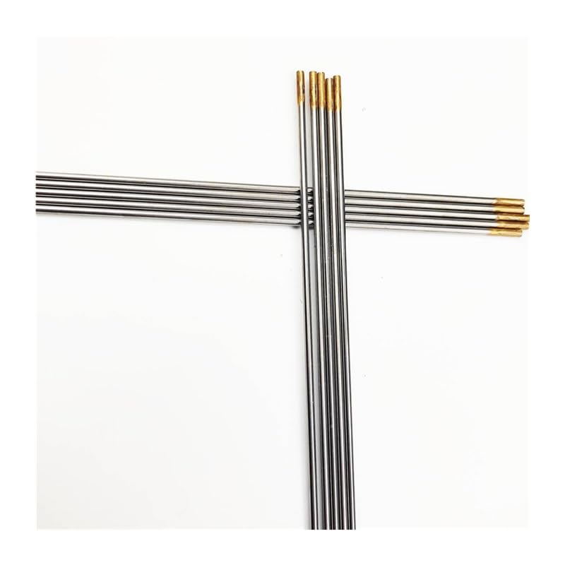 WL15 1,5% Lantowane elektrody wolframowe Tig Pręty spawalnicze 1,0/1,6/2,0/2,4/3.0/3.2 Złoto elektrody TIG do spawania TIG(3.2mm,Lenght 150mm)