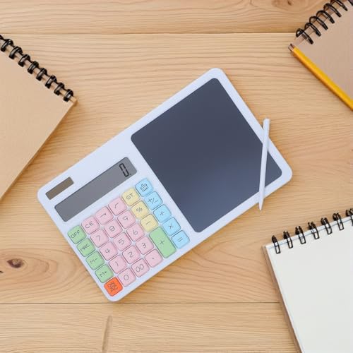 Calculadora Solar de 12 Dígitos CALLARON con Tableta de Escritura Integrada 7