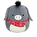 Squishmallows SQK1393 Jason der Esel mit Halstuch 30 cm, offizielles Kelly Toys Plüsch, superweiches Kuscheltier