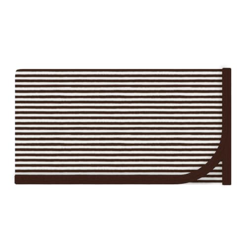 Image of College Baby Infant Striped /Solid Blanket, Unisex, One Size 37.5 X 33.5