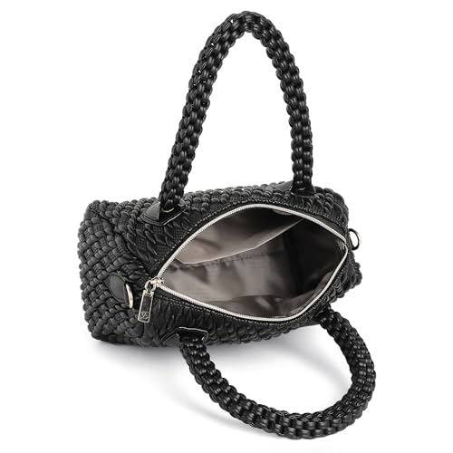 Image of EXOTIC Texture Braided Design Top Handle Handbag | Perfect For Gifts | Tranding Satchles Bag For Women