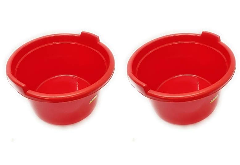 Image of Aristo Multipurpose Plastic Tub 32 Ltr Aqua peach Combo