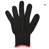 Generisch Musiker-Fingerhandschuhe – leichte, nahtlose Instrumentenbekleidung, reibungsreduzierende Geschicklichkeitshilfe, weiches, flexibles Passform-Design | Percussion-Saiteninstrument-Schulung