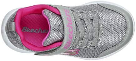 Skechers girls Skech-stepz Sneaker, Grey/Pink, 7 Toddler US | Image 6