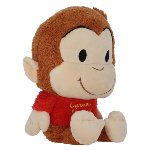 Curious George Cuteeze Stuffed Animal Plush Toy Monkey – Cute Cuddle Plushie Gift for Baby and Toddler Boys and Girls – 12 Inches