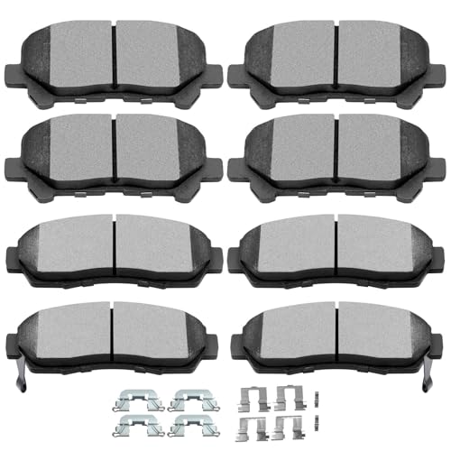 Image of SCITOO D1089 D1281 Ceramic Brake Pads Sets Front & Rear Replacement For Honda Odyssey 2011-2014