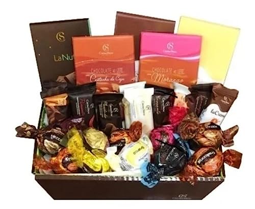 Cesta de Chocolate Cacau Show para Presente (27 chocolates)