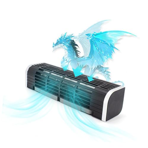 POPETPOP USB Laptop Cooler con Ventilador Ajustable Negro miniatura 5