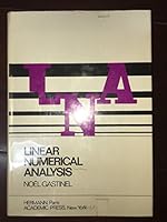 Linear numerical analysis 0122771508 Book Cover