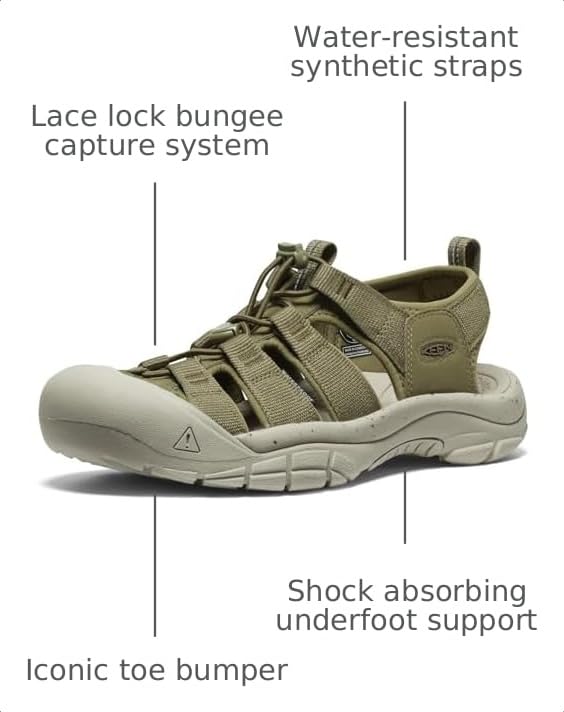 Image of KEEN Men's Newport H2 Closed Toe Water Sandals