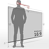 ESMART Expert UKD Tageslicht-Rahmen-Leinwand GRAU 244 x 137 cm (110″) 16:9 | Vollmaskierung - 2