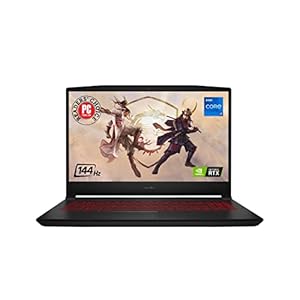 MSI Katana GF66 15.6" 144Hz 3ms FHD Gaming Laptop Intel Core i7-11800H RTX 3060 16GB 512GB NVMe SSD Win11 (11UE-617)
