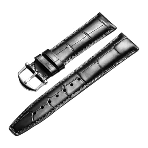 Bracelet de montre en cuir de vache véritable HMFang pour remplacer un bracelet usé