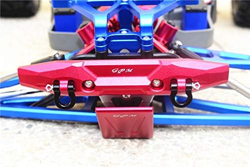 5PC Set Upgrades Aluminum Front Bumper with D-Rings TRAXXAS 1/10 E-REVO 2.0 VXL 86086-4 rc Cars by GPM