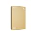 Produktbild Angelbird SSD2go PKT USB3.1 Gen2 512GB - externe portable, High-Speed SSD Metallgehäuse gold [560MB/s I USB3.1 Gen 2 I TRIM Support I 3 Jahre Garantie I Made in Austria I USB-C + USB-A Kabel]