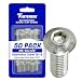 8-32 x 3/8" Button Head Socket Cap Screws, Allen Socket Drive, Stainless Steel 18-8, Full Thread, Bright Finish, Machine Thread, Quantity 50 By Fastenere