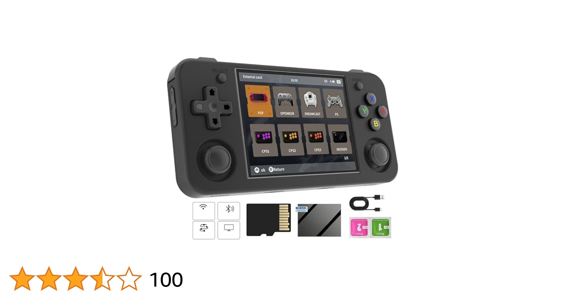【ottotto】Anbernic  RG35xxPlus Amazon.com: RG35XX H Retro Handheld Game with Linux System