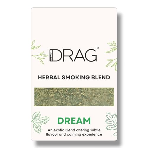 Herbal Smoking Blend - Drag (Blend of Exotic Flowers and Herbs) 10grams (0.35oz) (Dream)