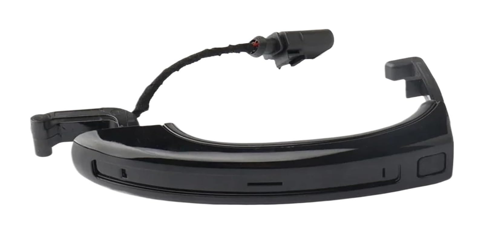 HCKCLMBMZW for Q7 1piece 4L0 837 205A 205B Black Smart Sensor Exterior Door Handle 4L0837205A 4L0837205B Side Car Door Handle Cover(1piece 4l0837205a)