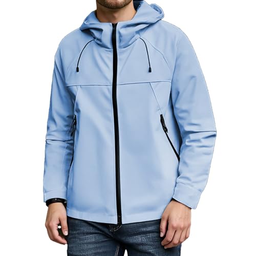 Chaquetas Importadas para Hombre Jeans Outlet Lluvia Ciclismo Amarilla Elegantes Jackets Entallado Deporte Retro Colores Sintético Calientes Camperas Rey Multibolsillos Streetwear Fleece Enceradas