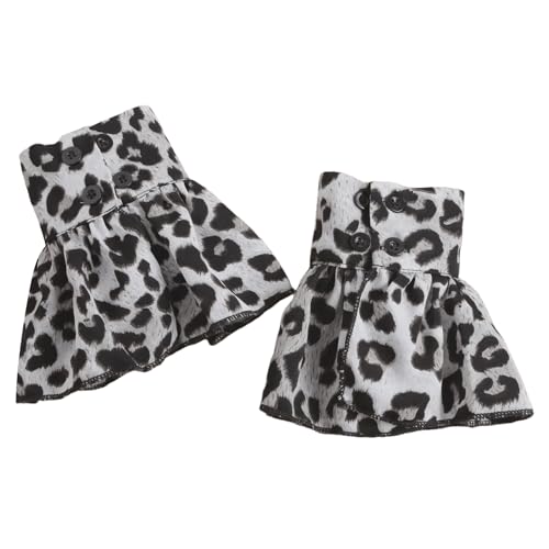 Ruffled False Sleeves Detachable Sleeves Women Girl Lace Wrist Cuffs For Sweater Dress Blouse Accessories All Matching