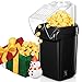 Produktbild HeißLuft Popcornmaschine,1200W Selbstgemachte Popcorn Maker,Schnelles Popcorn In 2 Minuten,Fett- Und öLfrei,Inkl. MesslöFfel FüR Mais, Kompaktes Design, FüR Heimvideos Und Weihnachtsfeiern, Schwarz