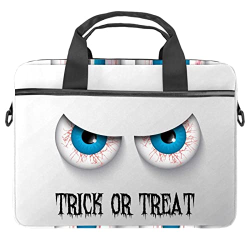 Sac ordinateur 13-14.5 pouces Trick Or Treat Halloween sacoche bandoulière multicolore