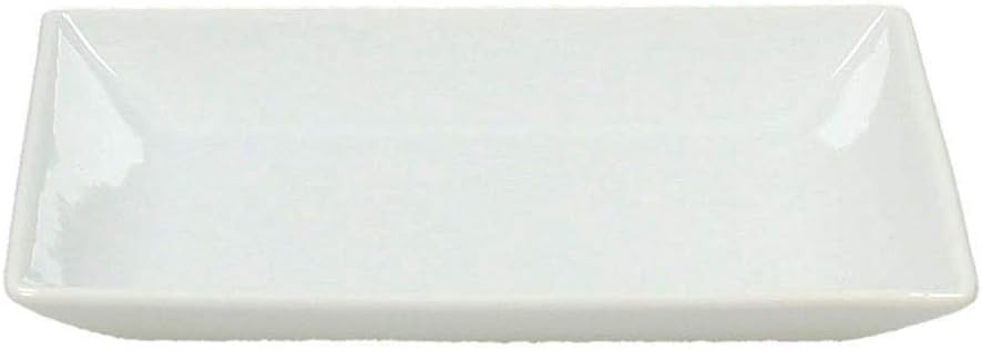 Borella Casalinghi 23778 Rectangular Plate, Ceramic, White