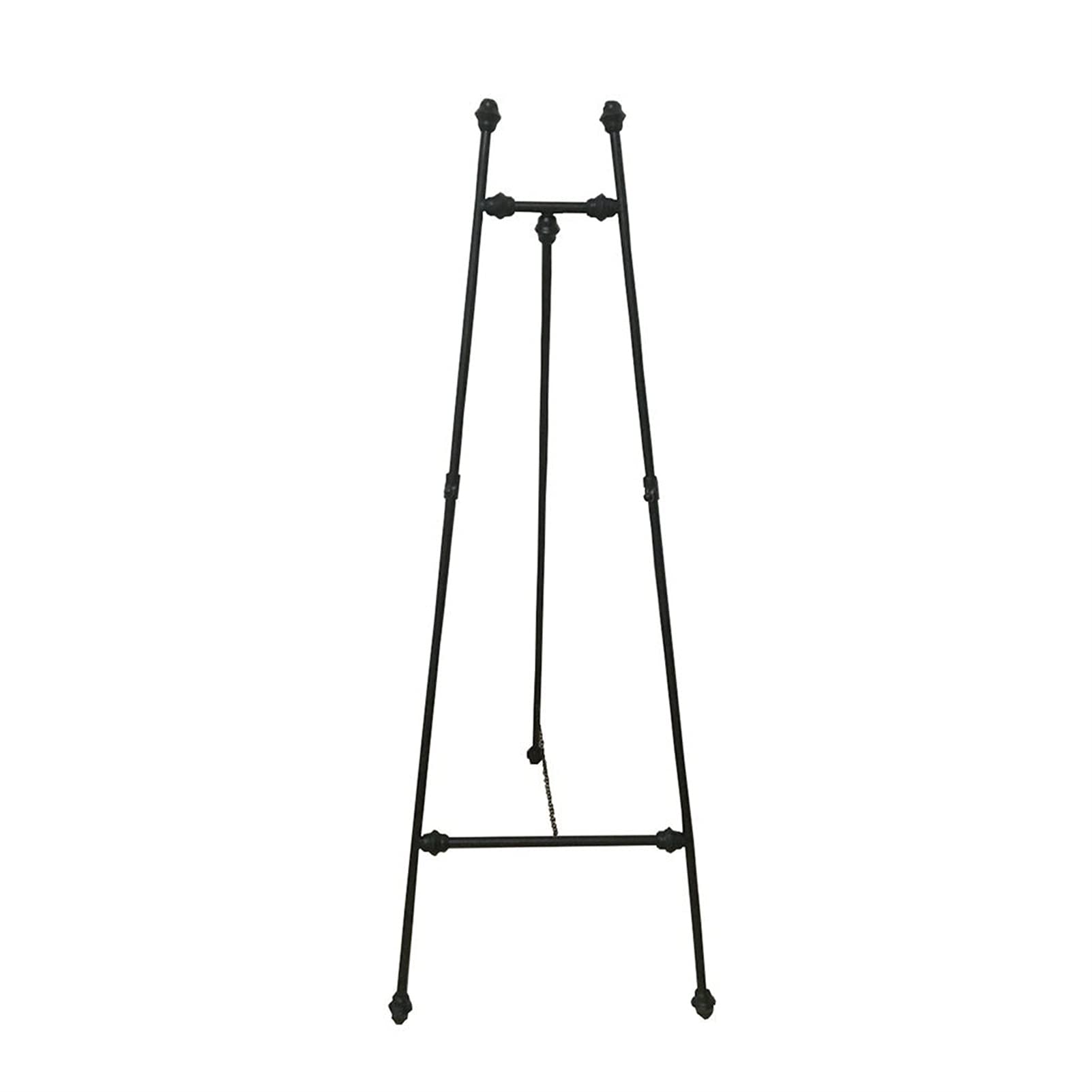 HADECOLL Tripod Holiday Celebration Easel,Party Activity Floor-Stand Adjustable Poster Display Stand For Art Gallery Exhibition,Black-150 Cm