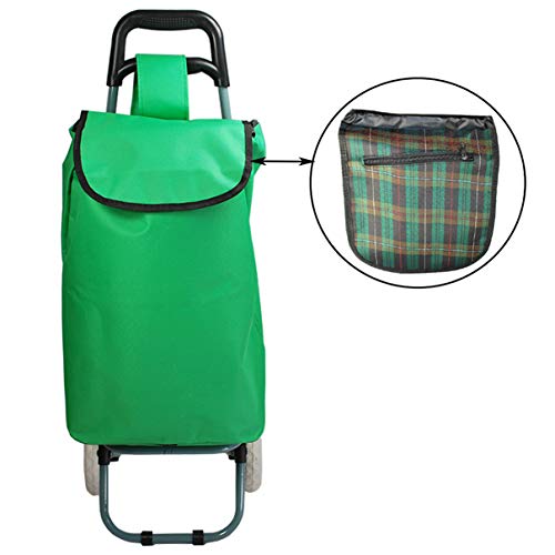 HELO Einkaufstrolley klappbar mit 30 Liter Volumen (nur 1,5 kg leicht), Einkaufsroller mit Abnehmbarer Tasche, stabilem… – Bild 7