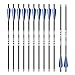 REEGOX Crossbow Bolts 16/18/20 inch Bio Crossbow Arrows with Moon Nocks and Removable Tips (Pack of 12) (20