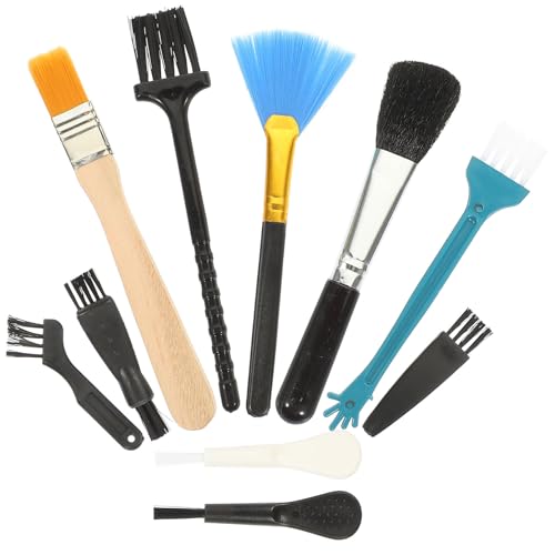 TOMETURE Computer Keyboard Brush Antistatic Steel Wool Electronic Cleaning Tool for Lab and Office Use