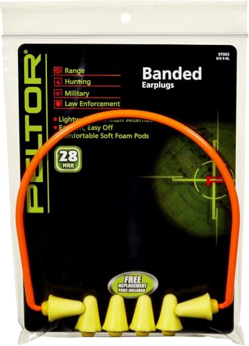 Peltor Sport Banded Style Hearing Protector, 3 Pair, Noise Reduction