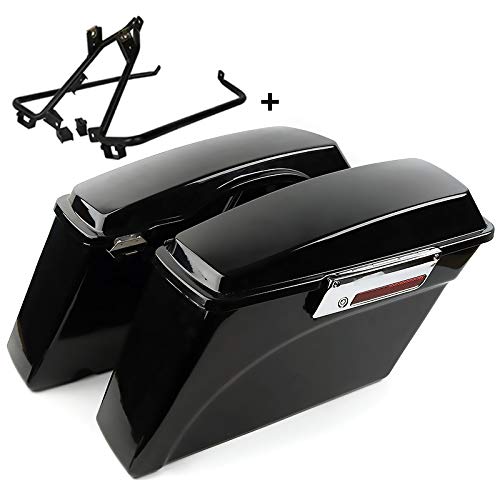 Seitenkoffer für Harley Davidson CVO Street Glide 11-13 mit Kofferträger BC