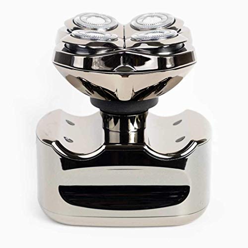 Buy A Skull Shaver Pitbull Platinum Along With 3 Head Replacement Blade #TOP2