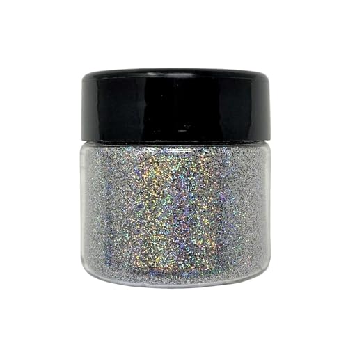 Holographic Silver Biodegradable Glitter