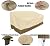 Vanteriam Outdoor Furniture Waterproof Cover for 3-Seater Sofa, All Weather Protection Patio Outdoor Large Sofa Covers Waterproof.